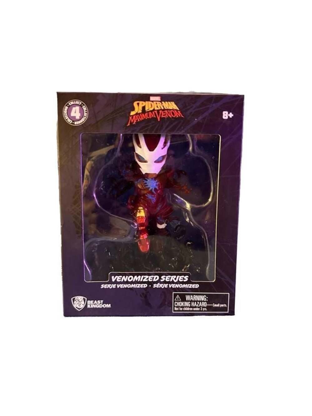 Beast Marvel Spider-Man Maxi Venom MEA-018 Venomized Iron Man Mini Figure